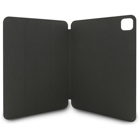 Karl Lagerfeld Book Cover Saffiano Magnetic Karl & Choupette - iPad Pro 11" M4 Case (2024) (black)