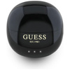 Guess Glossy Effect Egg Shape Printed Classic Logo - TWS Casque Bluetooth + étui de chargement (noir)