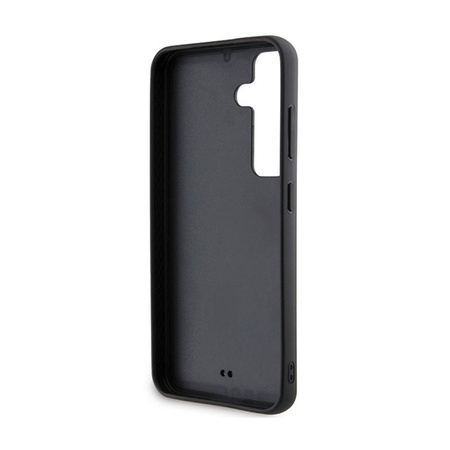Karl Lagerfeld Rhinestone Metal Logo - Étui Samsung Galaxy S24 (noir)