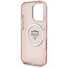 Guess IML Metal Mountain Logo MagSafe - Coque pour iPhone 16 Pro Max (rose)