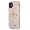 Guess 4G Big Metal Logo - pouzdro pro iPhone 11 (růžové)