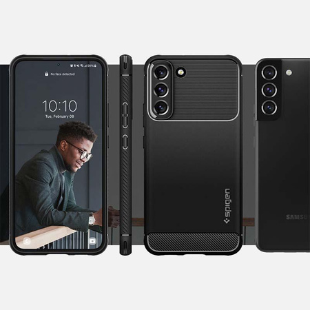 Spigen Rugged Armor - Case for Samsung Galaxy S22+ (Black)