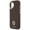 ETUI DO IPHONE 17 do MAGSAFE GUESS ORYGINALNE BRĄZOWE ELEGANCKIE MODNE