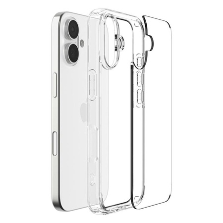 Spigen Ultra Hybrid - Hülle für iPhone 17 (Crystal Clear)