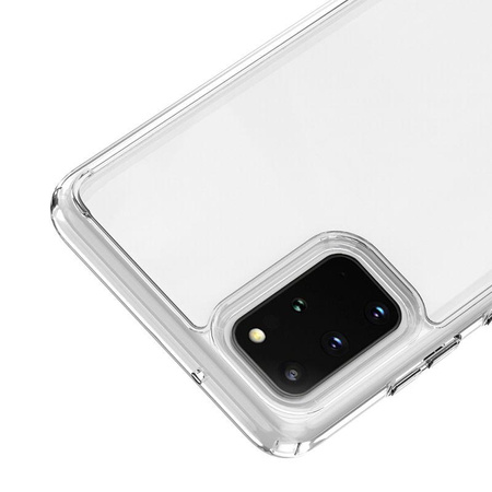 Crong Crystal Shield Cover - Samsung Galaxy S20+ tok (átlátszó)