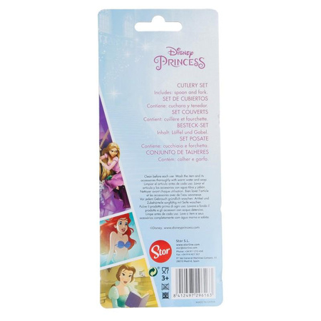 Princess - Cutlery set (spoon and fork)