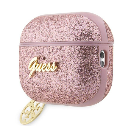 Guess 4G Glitter Flake - AirPods Pro 2 Gehäuse (rosa)