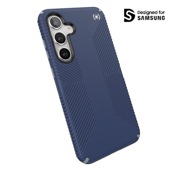 Speck Presidio2 Grip - Samsung Galaxy S24+ Case (Coastal Blue / Dust Grey)