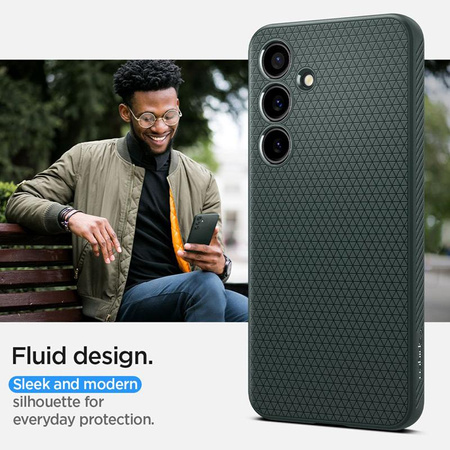 Spigen Liquid Air - Gehäuse für Samsung Galaxy S24 (Abyss Grün)