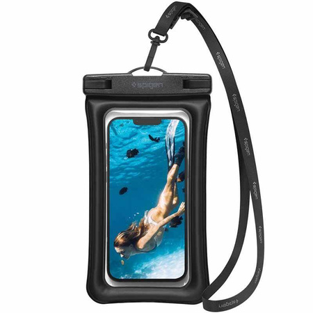 Spigen Waterproof Case A610 Universal Czarny/Black AMP04529