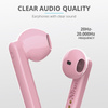 Trust Primo Touch - bezdrátová sluchátka Bluetooth (růžová)