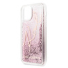 Karl Lagerfeld Signature Glitter Case - iPhone 11 Pro Case (Rose Gold)