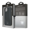Mercedes Leather Perforated Area - Etui iPhone 13 (granatowy)
