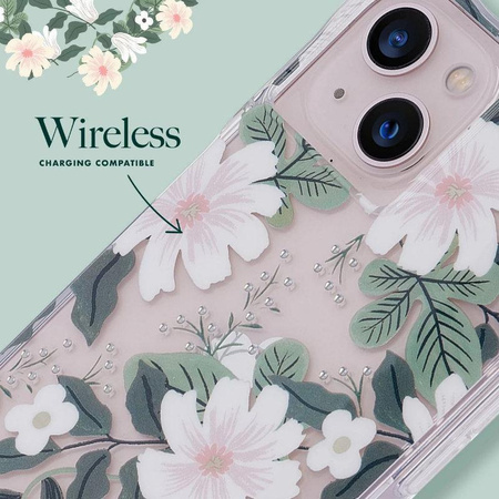 Rifle Paper Clear - Étui pour iPhone 14 (Willow)