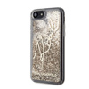 Karl Lagerfeld Signature Glitter Case - Coque iPhone SE 2020 / 8 / 7 (Or)