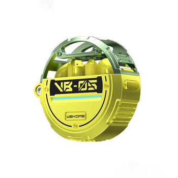 WEKOME VB05 Vanguard Series - Bluetooth V5.3 TWS wireless headphones with charging case (Green)