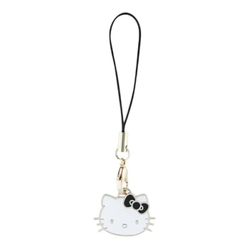Hello Kitty Phone Strap Charm Kitty Head - Handy-Anhänger (schwarz)