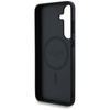 Guess 4G Round Patch Classic Logo MagSafe - Etui do Samsung Galaxy S25+ (brązowy)