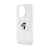 Karl Lagerfeld Karl & Choupette Glitter MagSafe - iPhone 14 Pro Case (Transparent)