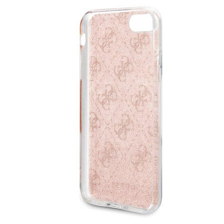 Guess 4G Glitter - iPhone SE 2020 / 8 / 7 Case (Pink)