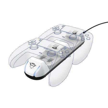 Trust GXT250 - Chargeur pour 2 pads PS5