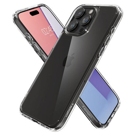 Spigen Ultra Hybrid - tok iPhone 15 Pro Max készülékhez (átlátszó)
