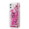 Karl Lagerfeld Glitter Liquid Floatting Charms - Coque pour iPhone 11 (Floatting Charms rose)