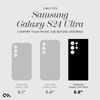Case-Mate Alumínium gyűrűs lencsevédő - Védőüveg a Samsung Galaxy S24 Ultra fényképezőgép lencséjéhez (fekete)