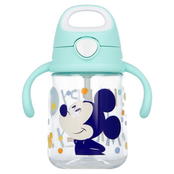 Mickey Mouse - Non-cap cup with straw 370 ml (Cool)