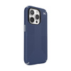 Speck Presidio2 Grip - Case for iPhone 15 Pro (Coastal Blue / Dust Grey / White)