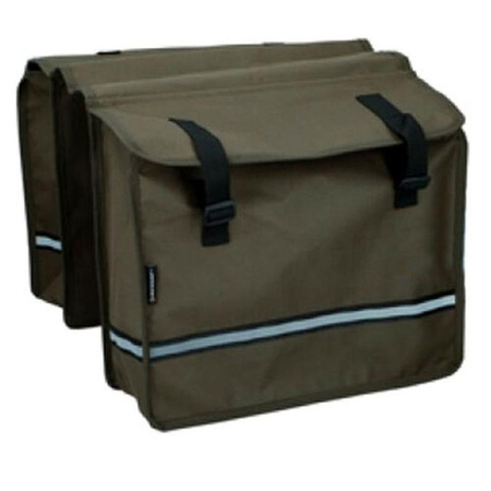 Dunlop - Torba / sakwa rowerowa na bagażnik duża 26 l (Zielony)