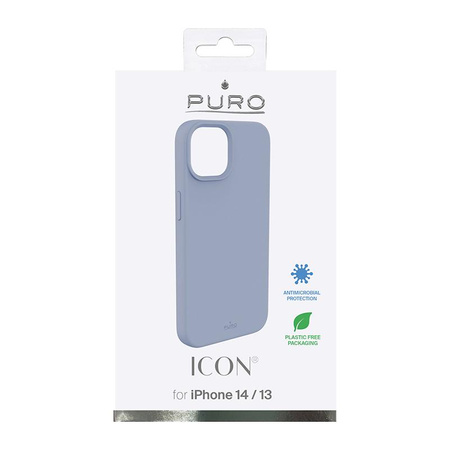 PURO ICON Cover - Etui iPhone 14 / iPhone 13 (Sierra Blue)