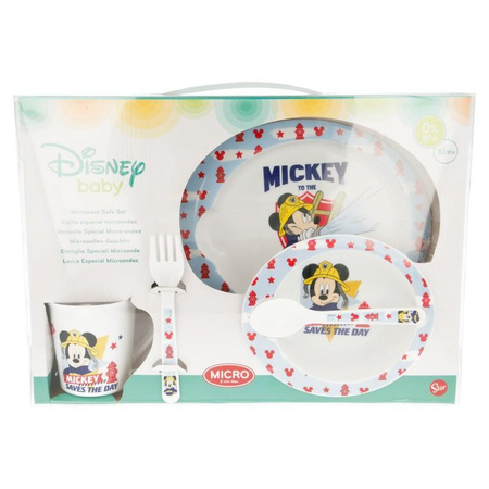 Mickey Mouse - velká sada nádobí do mikrovlnné trouby (5 ks)