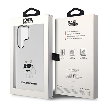 Karl Lagerfeld IML NFT Choupette - Samsung Galaxy S23 Ultra Tasche (transparent)