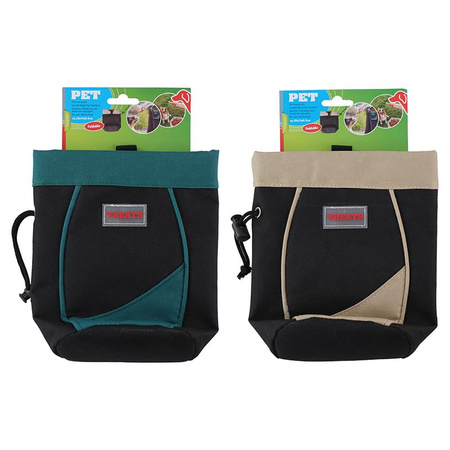 Pet treat pouch Folding pet treat case (brown)