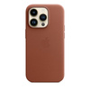 Apple Leather Case - Leather Case with MagSafe for iPhone 14 Pro (umbra)