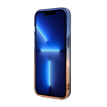 BMW Gradient Bumper MagSafe - iPhone 14 Pro Max Tasche (Grau)