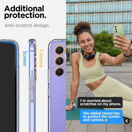 Spigen Liquid Crystal - Gehäuse für Samsung Galaxy A54 5G (Transparent)