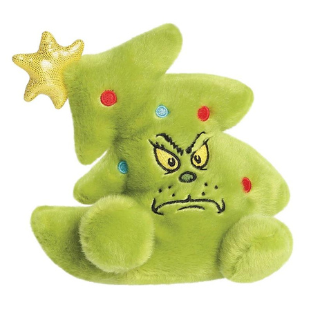 Grinch - Plyšová hračka Grinch ve tvaru vánočního stromku 13 cm z kolekce Palm Pals