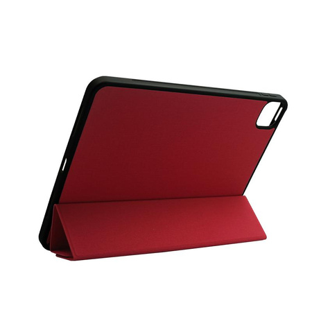 Crong FlexFolio – Hülle für iPad Air 11" M3 (2025) / iPad Air 11" M2 (2024) / iPad Air 10,9" (5.-4. Generation) / iPad Pro 11" (2022-2021) mit Apple Pencil (Rot