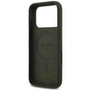 Guess Silicone Triangle Logo MagSafe - iPhone 17 Pro Case (khaki)