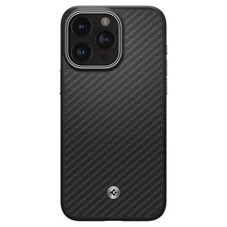 Spigen Enzo Aramid MagSafe - iPhone 15 Pro Max Case (Black)