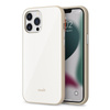 Moshi iGlaze Slim Hardshell Case - iPhone 13 Pro Max Case (SnapTo system) (Pearl White)