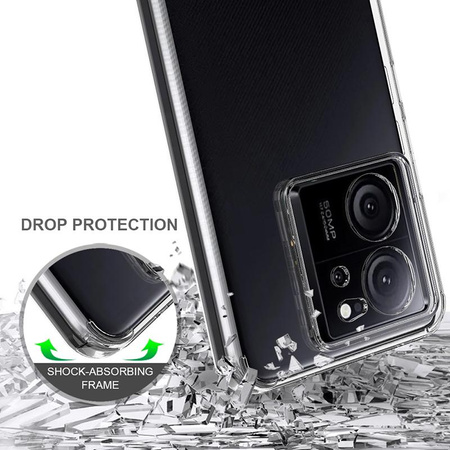 Crong Crystal Shield Cover - Xiaomi 13T / 13T Pro Hülle (Transparent)