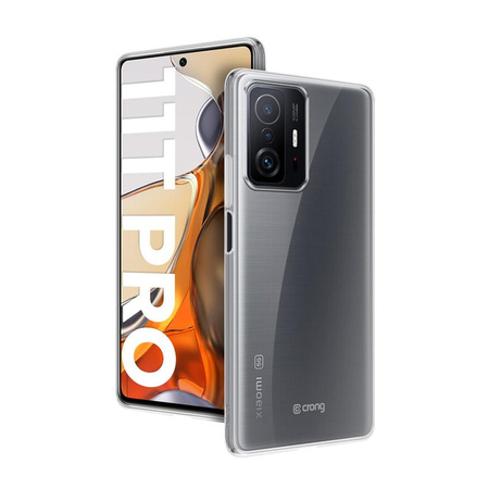 Crong Crystal Slim Cover - Xiaomi 11T Pro Case (transparent)