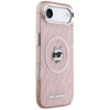 Karl Lagerfeld IML Choupette Head Logo MagSafe - iPhone Air Hülle (Pink)