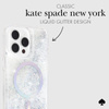 Kate Spade New York Liquid Glitter MagSafe - iPhone 15 Pro tok (Opál irizáló)