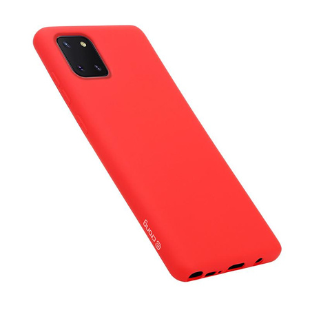 Crong Color Cover - Etui Samsung Galaxy Note 10 Lite (czerwony)
