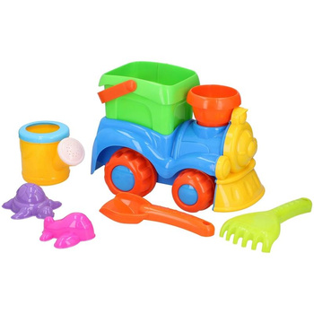 Eddy toys - Sada hraček na pískoviště 8 el. Vlak