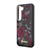 Guess Flower Collection - pouzdro pro Samsung Galaxy S23+ (khaki)
